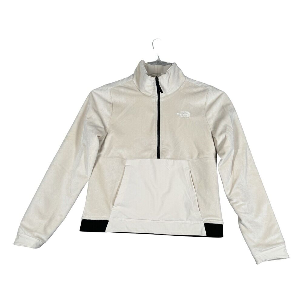 The North Face Jacket Womens Small Cream Shelbe Raschel‎ Reversible Pullover